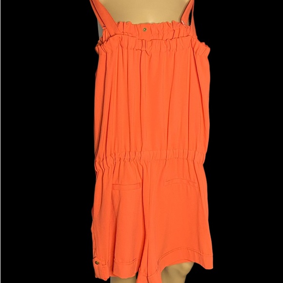 Cache Orange Short Jumpsuit size M - Picture 6 of 7